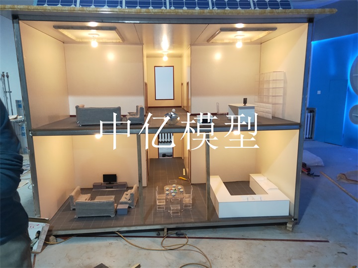 蘭州新能源實訓室-光伏建筑一體化模型